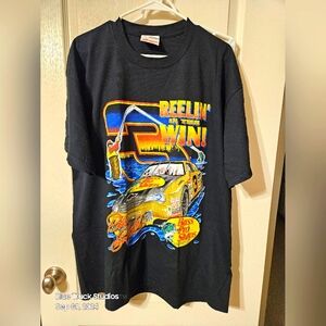 Dale Earnhardt Double Sided Shirt Bass Pro Shops Hook Line Sinker XL NWOT